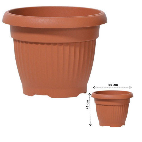 Kvetináč TERRA 55cm - terakota