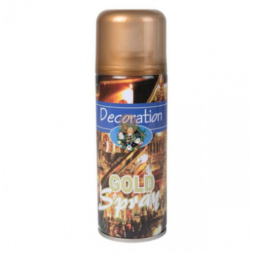 Dekoračný sprej zlatá farba 250 ml