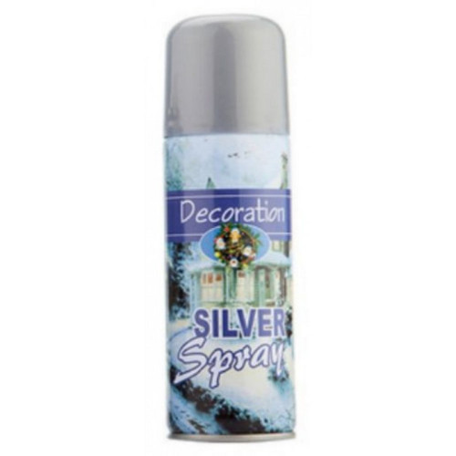 Dekoračný sprej Strieborná farba 250 ml
