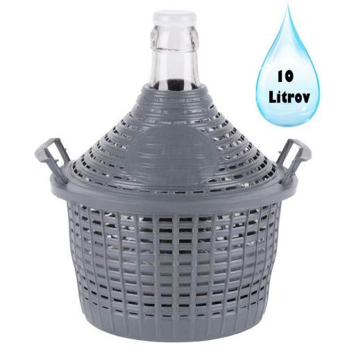 Demižón Cada Inco 5 lit. sklenený