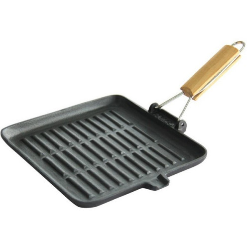 Železná grilovacia panvica 24 cm