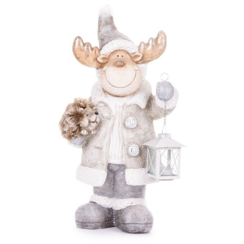 Sobík s lampášom 24x18x49cm