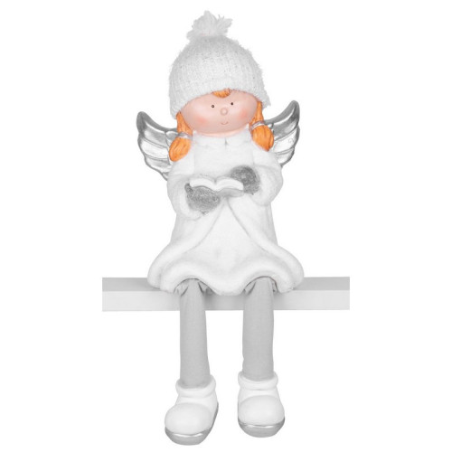 Anjel s knihou ,keramika 22x20x32,50cm