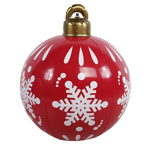 Vianočná Guľa XXXL nafukovacia ø 60 cm -hviezda