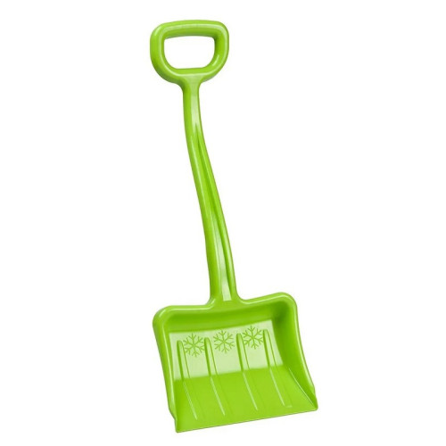Detská  plastová lopata na sneh ERGO 70cm -zelená