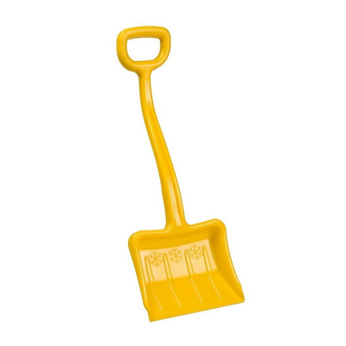 Detská  plastová lopata na sneh ERGO 70cm -žltá