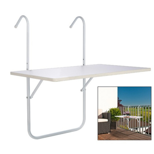 Balkonový stolík 60x40 cm - skladací