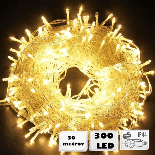 LED svetelná reťaz 300 - LED 30 metrov