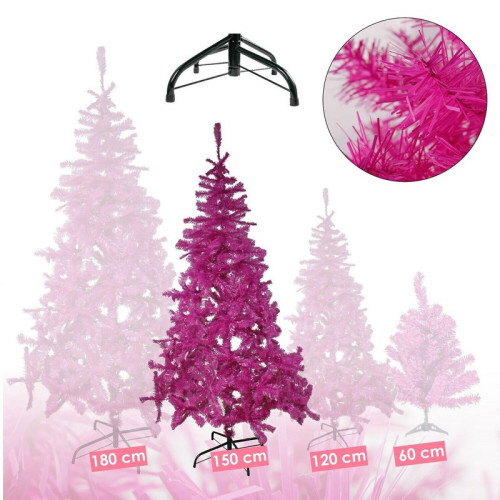 Vianočný stromček PVC 150 cm Lila