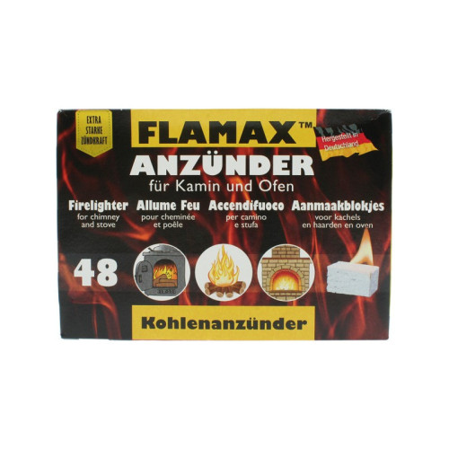 Tuhý podpalač FLAMAX 48 kociek