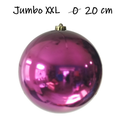 Vianočná Guľa Jumbo xxl ø 20 cm Lila