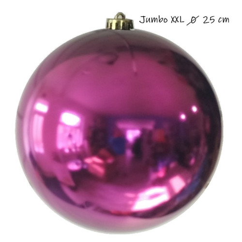 Vianočná Guľa Jumbo xxl ø 25 cm - LILA