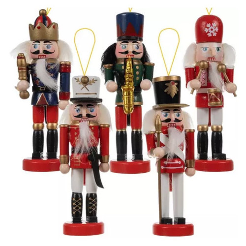 Luskáčik na vianočný stromček - 5 ks. 20358