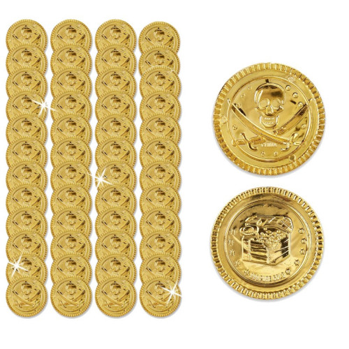 Zlaté Dukáty - pirátske 50 ks