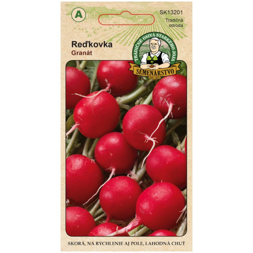 Reďkovka ČERVENÁ GRANÁT 4g