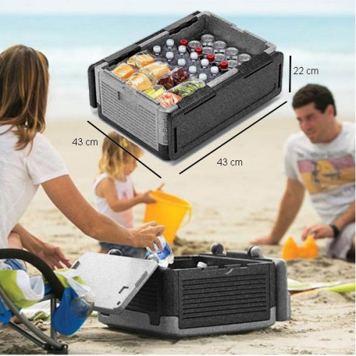 Schladacia chladnička na potraviny