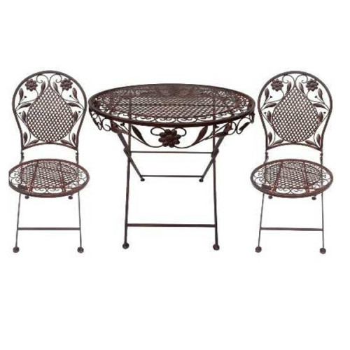Záhradný set Bistro - Antik Braun