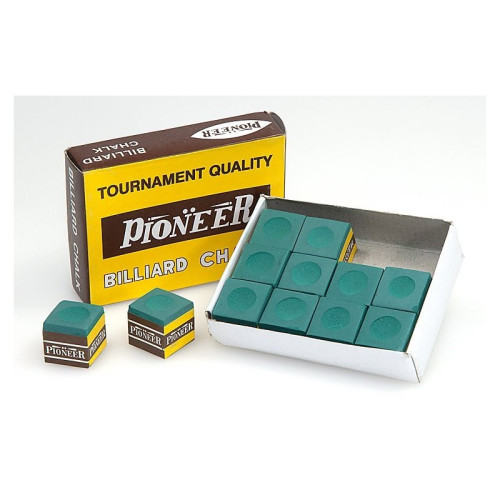 Biliardová krieda Pioneer - zelená 1 ks
