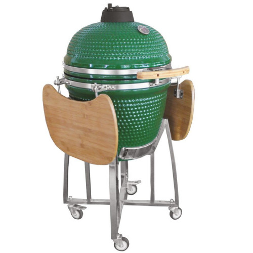 #8547 Gril Kamado Egg 21 zelený, 130x73x122 cm