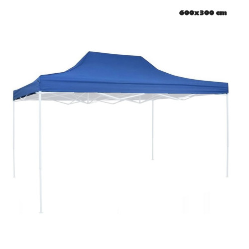 #8824 Náhradná Strecha FESTIVAL 600x300 cm -modrá