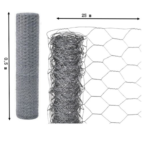 #9036 Clovatel'ské drótené pletivo 05x25 m