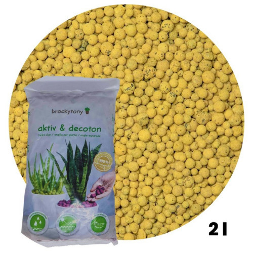 #9004 Keramzit 2l 8-16mm žltý Saffron