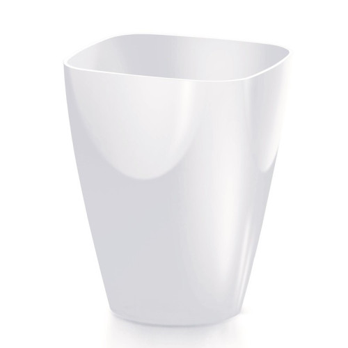 #8902 Kvetináč COUBI ORCHID hranatý biely 13,2 cm