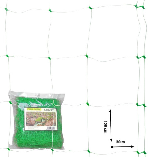 #8924 Sieť A8102 1,5x20 m, oko 13 cm, na uhorky