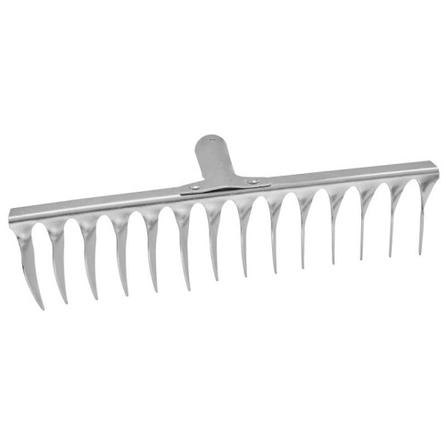 #9094 Hrable na trávnik S R108A, 16 zubé, prevzdušňovacie  bez násady