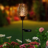 #9187 LED solárné záhradné svetlo z kovu Rozmery 12,5 x 86 cm