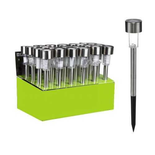 #9201 Solárna lampa so zemným hrotom 4,5 x V 33,5 cm