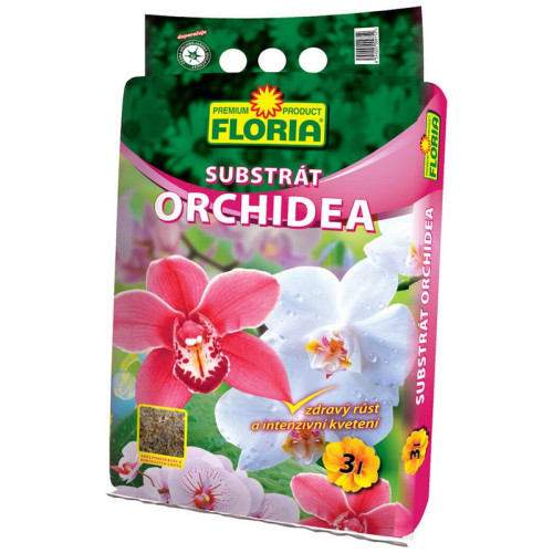 #9247 Substrát orchidea 3l FLORIA