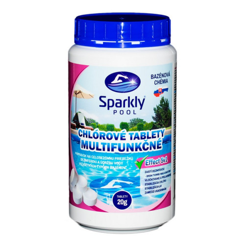 #9286 Chlórové tablety do bazéna 5v1 multi 20g 1 kg