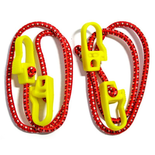 #9318 Guma upínaci LB321, 8 mm, 2x 100 cm, s PVC karabínkami