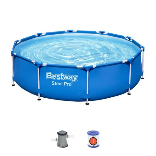 #9333 Bazén Bestway® Steel Pro™, 56679, kartušová filtrácia, 305x76 cm