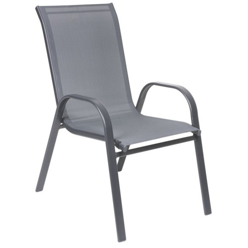 #9329 Stolička LEQ KAREN ShadowGray, 70x55x90 cm