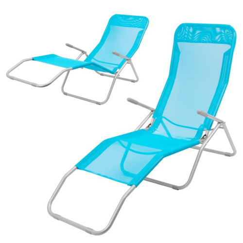 #9367 Záhradné lehátko JAMAICA - turkys 140x60x95 cm