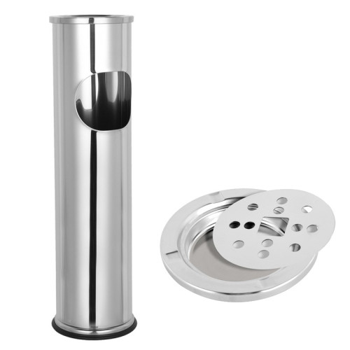 #9380 Stojanový popolník s priehradkou na odpadky