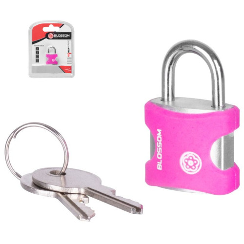 #9550 Zámok Blossom 9820, 20 mm, visiaci, Vinyl, Traveler