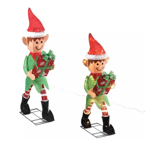 #9593 LED vianočný Škriatok 50 x 28 x 108 cm