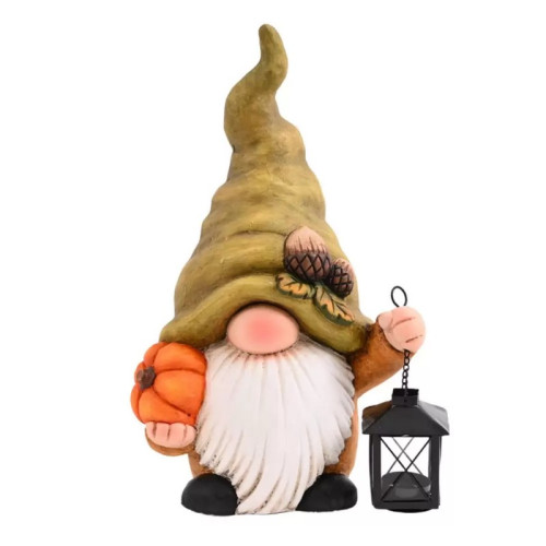 #9633 Škriatok s lampášom 40x25cm