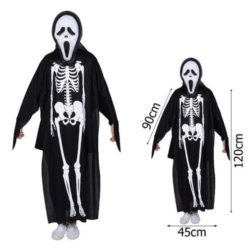 #9664 Kostým kostra  Halloween Kostým