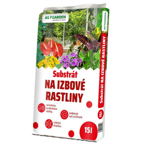 #9703 Substrát izbový 15l AS GARDEN