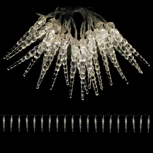 #9739 LED cencúle akrylové - IP20 - Batérie 3xAA