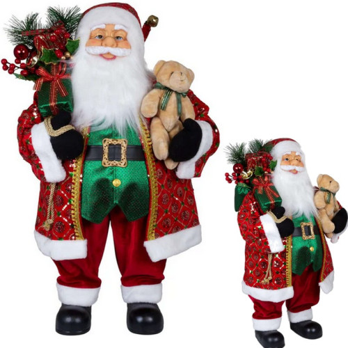 #9770 Dekorácia Mikuláš 80 cm GUNAR