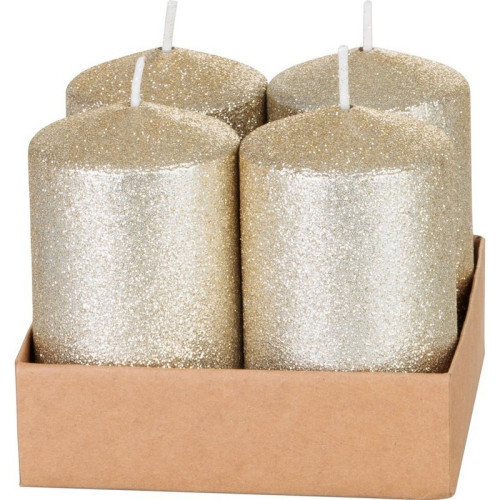 #9842 sviečka valcová šampaň