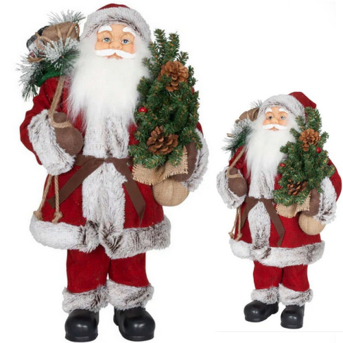 #9923 Dekorácia Mikuláš 60 cm HANKO