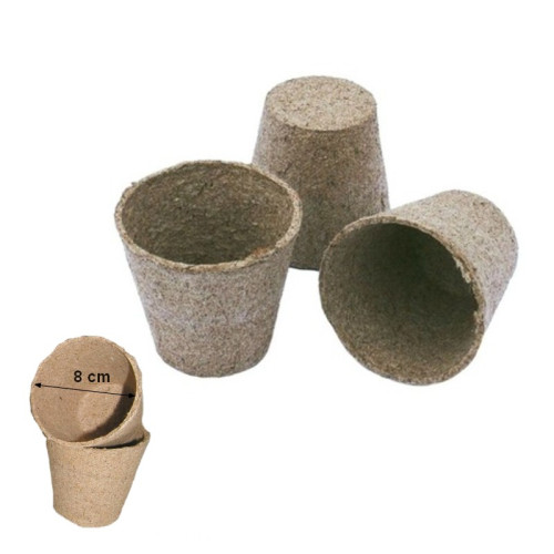 #9925 Jiffy kvetináč 8cm 24ks balenie