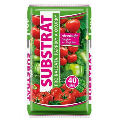 #9942 Substrát rajčiaky, papriky, uhorky 40l