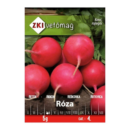 #10037 Reďkovka červená GUĽATÁ RÓZA 5g